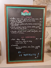 Menu / carte de La crêperie à Orthez