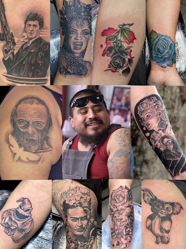 Explore behind the ear tattoo ideas, creative tattoo ideas in Lake Wales, available at Body Armor Tattoo & Piercings