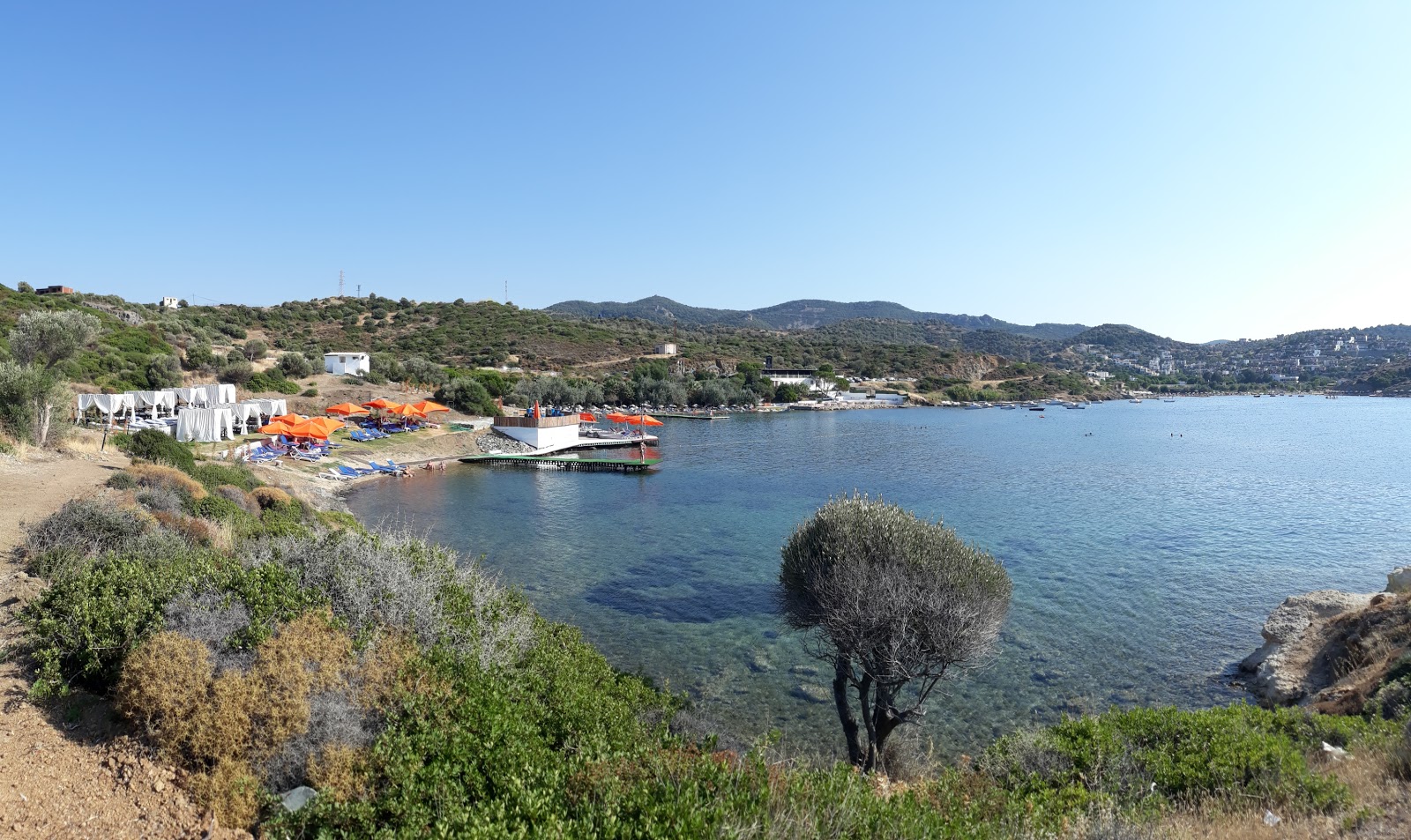Foto von Pollen Tatil Koyu mit grauer sand & kiesel Oberfläche