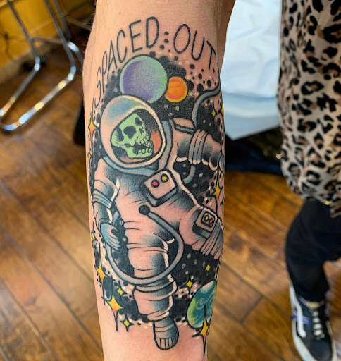 Explore custom tattoo ideas, creative tattoo ideas in Portland, available at Nice Time Tattoo LLC