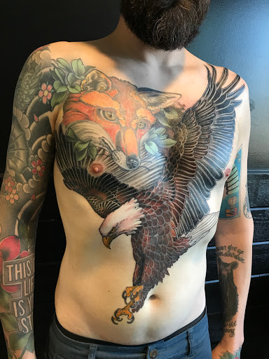 Explore my sister's keeper tattoo ideas, creative tattoo ideas in Gilbert, available at Fifth Estate Tattoo