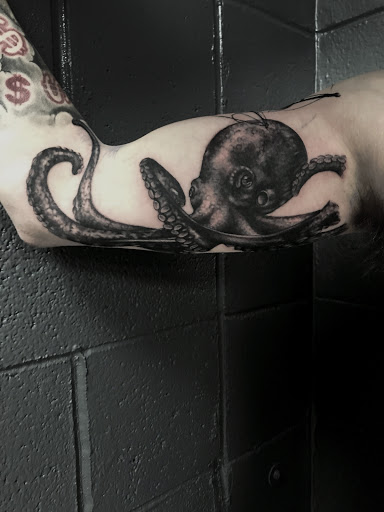 Explore chemistry tattoo ideas, creative tattoo ideas in Ottawa, available at Forever Inked Tattoo Company