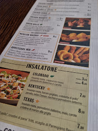 Old Wild West à Siena menu