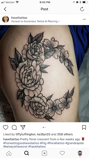 Explore abortion tattoos ideas, creative tattoo ideas in Grand Rapids, available at Honest To Goodness