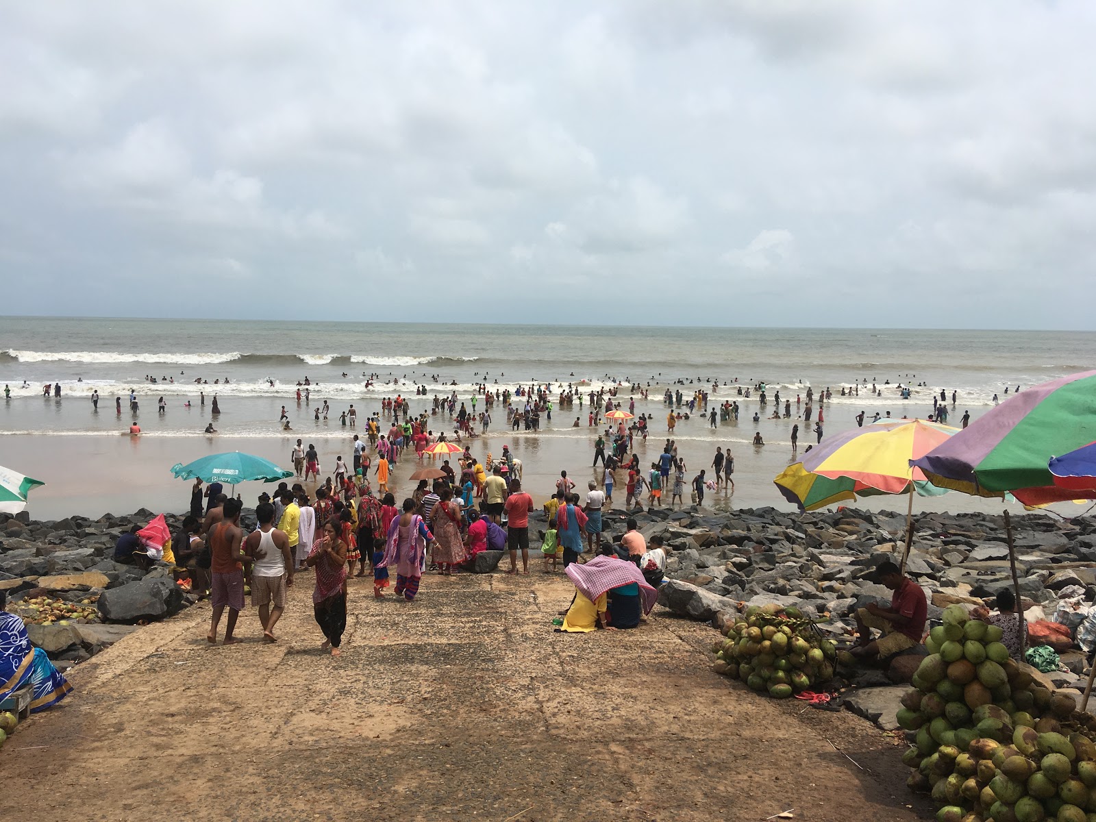 Photo of New Digha Sea Beach with bright sand surface