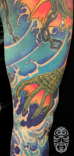 Explore fire fighter tattoo ideas, creative tattoo ideas in Silver Spring, available at Fattys Tattoos & Piercings Silver Spring