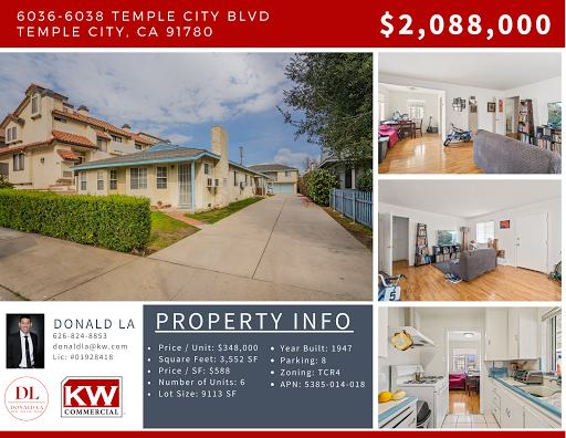 Donald La Real Estate Team - KW Executive image