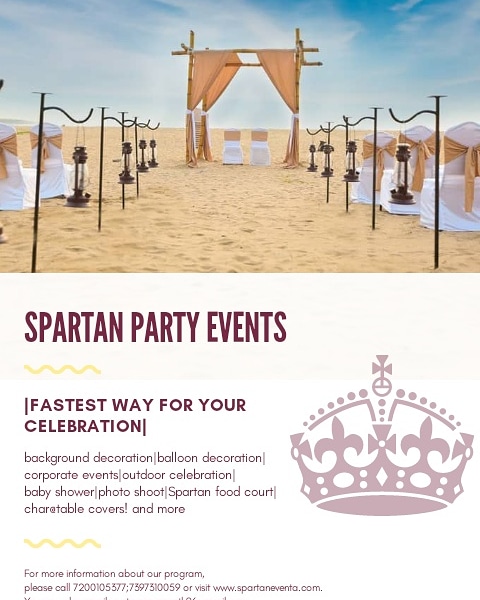 Spartan party events