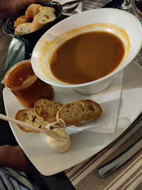 Soupe de tomate du Restaurant de fruits de mer Le Lamparo à Port-la-Nouvelle - n°7