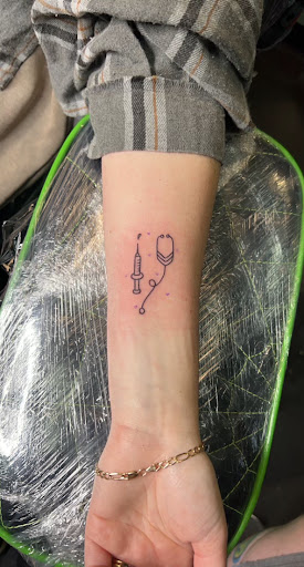 Explore tattoo ideas for son's name, creative tattoo ideas in Meridian, available at Creative Pain Tattoo Studio