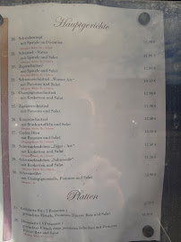 Restaurant Gaststätte Hillenbrand à Gersthofen (la carte)