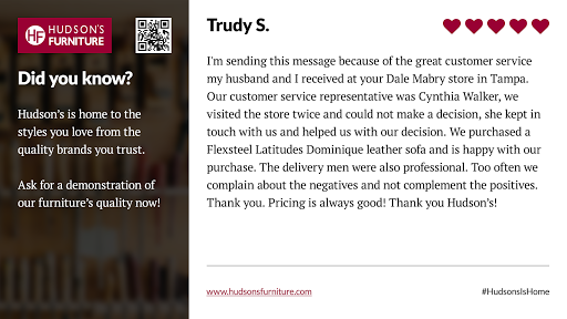 Furniture Store «Hudson’s Furniture & Mattress Outlet», reviews and photos, 3290 W 1st St, Sanford, FL 32771, USA