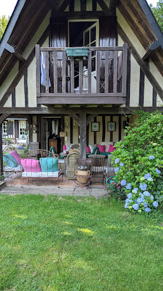 Extérieur Chambre d'hôtes Le Cottage Mirabelle 27260 Épaignes