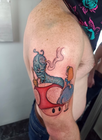 Explore lacrosse tattoo ideas, creative tattoo ideas in Salt Lake City, available at Koi Dragon Tattoos