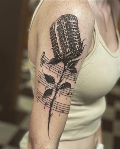Explore chinese word tattoo ideas, creative tattoo ideas in Stevens Point, available at Black Rabbit Tattooing