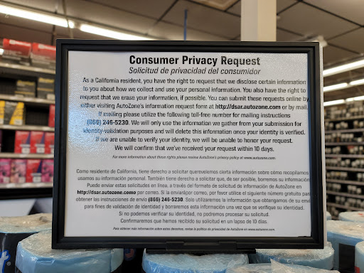 Auto Parts Store «AutoZone», reviews and photos, 11898 E Foothill Blvd, Rancho Cucamonga, CA 91730, USA