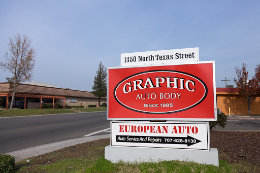 Auto Body Shop «Graphic Auto Body», reviews and photos, 1350 N Texas St, Fairfield, CA 94533, USA