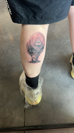 Find skull ideas sleeve tattoos for your next unique tattoo in Montgomery at Flying Eye Tattoo Studio