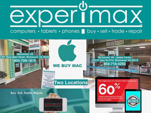 Computer Repair Service «Experimac of Richmond VA», reviews and photos, 1307 W Main St, Richmond, VA 23220, USA