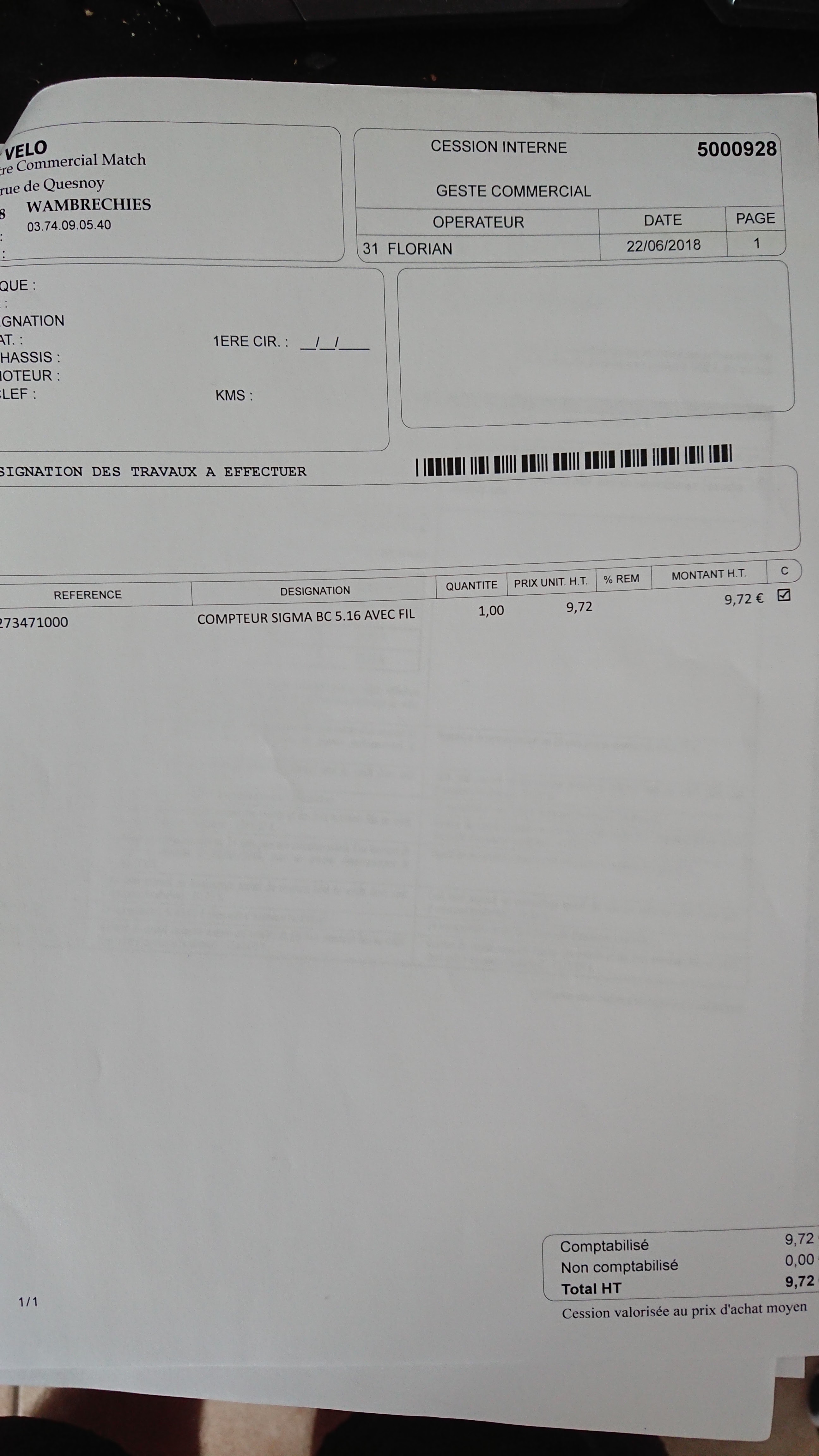Photo n° 7 de l'avis de GUERARD.h fait le 01/08/2018 à 10:46