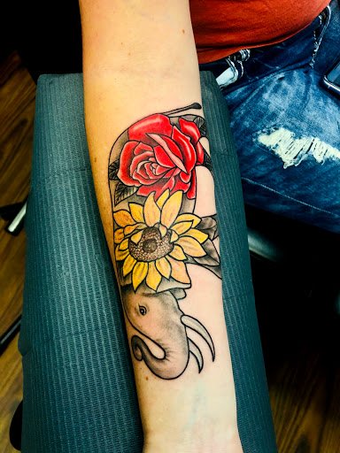 Explore brain tattoo ideas, creative tattoo ideas in Amarillo, available at Tattoo Spa LLC