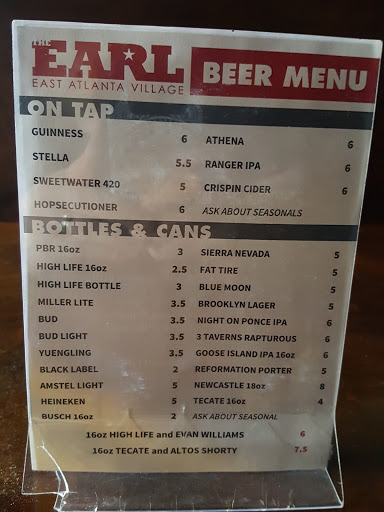 Bar «The EARL», reviews and photos, 488 Flat Shoals Ave SE, Atlanta, GA 30316, USA