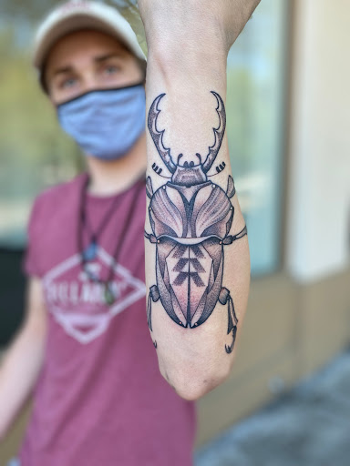 Explore no fear tattoo ideas, creative tattoo ideas in Savannah, available at tattoos by delan