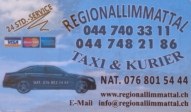 Regionallimmattal Taxi - Taxiunternehmen