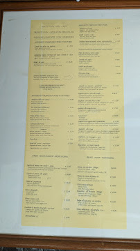 Menu du Taverna Dei Capitani à Malcesine