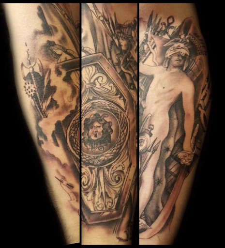 Explore mountaineering tattoo ideas, creative tattoo ideas in Savannah, available at Tatlyfe Studios