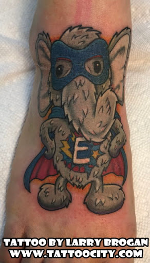 Explore fisherman tattoo ideas, creative tattoo ideas in Lockport, available at Tattoo City by Larry Brogan