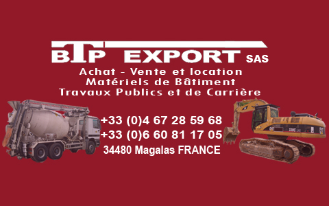 BTP EXPORT à Magalas