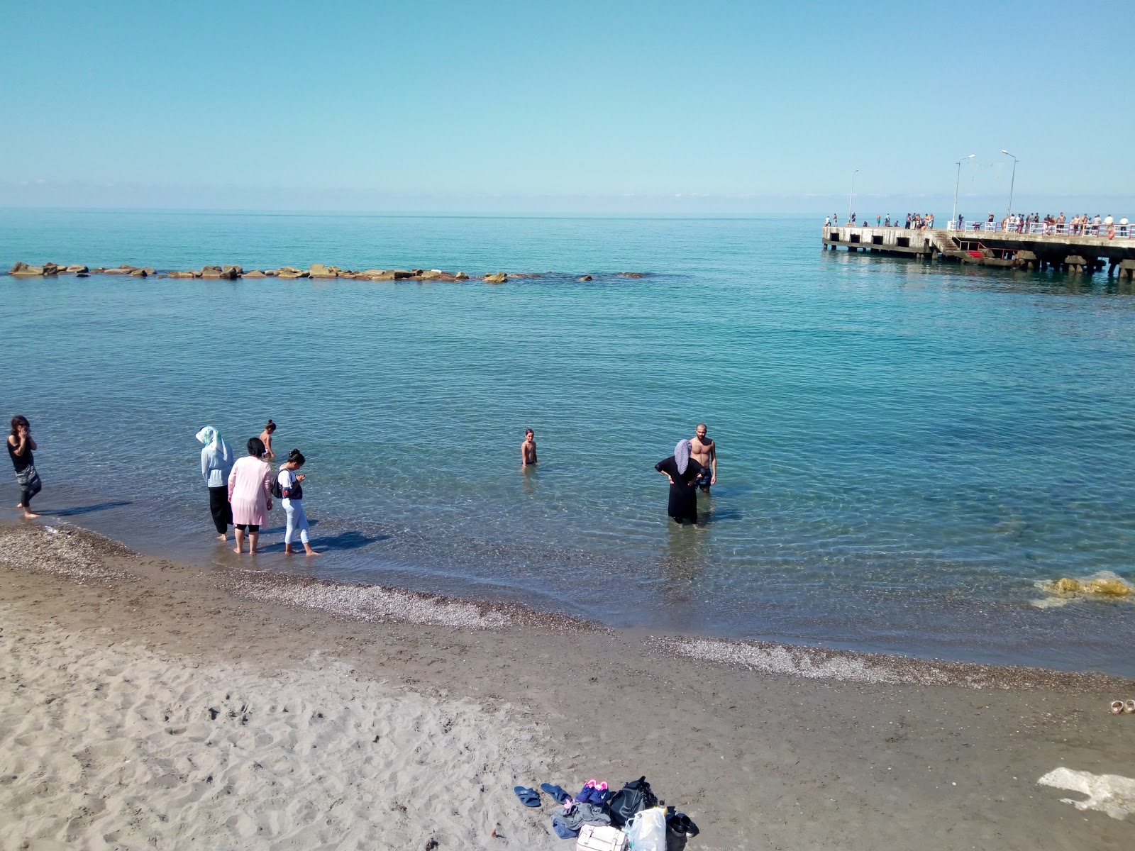 Foto av Ayancik Sahili Beach med turkos rent vatten yta