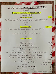 Photo n°1 de Le petit gueuleton vézitien à Lafeuillade-en-Vézie ()