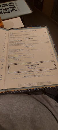 Palermo à Paris menu
