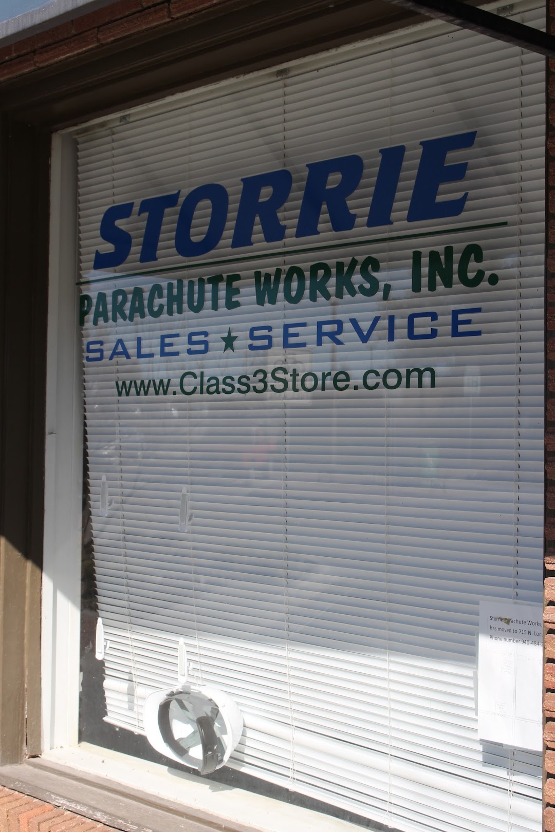 Storrie Parachute Works Inc