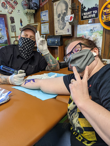 Explore mama bear tattoo ideas, creative tattoo ideas in Little Rock, available at THE ORIGINAL ARCH STREET TATTOO COMPANY EST.2014 FBAARON DALE STINSON