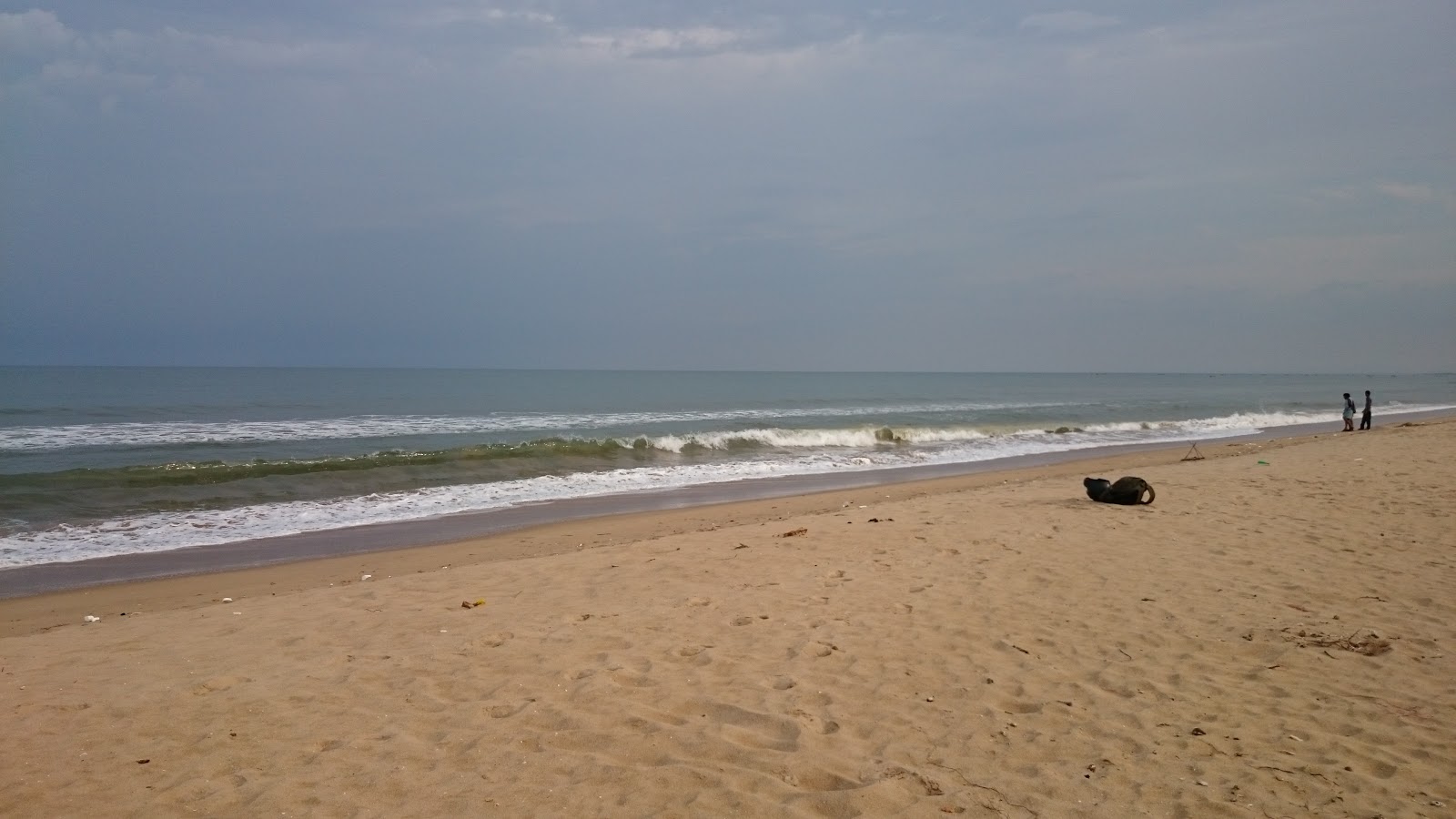 Fotografija Ethamukkala Beach z srednje stopnjo čistoče