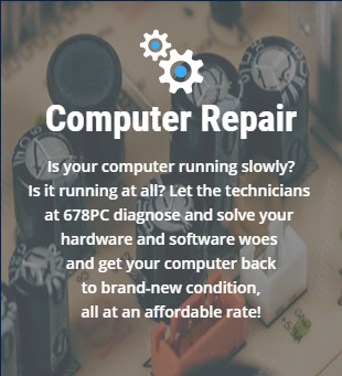 Computer Repair Service «678PC Computer Repair & Web Design», reviews and photos, 2114 Cape Liberty Dr, Suwanee, GA 30024, USA
