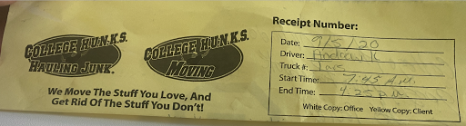 Moving Company «College Hunks Hauling Junk and Moving», reviews and photos, 6270 Edgewater Dr #3600, Orlando, FL 32810, USA