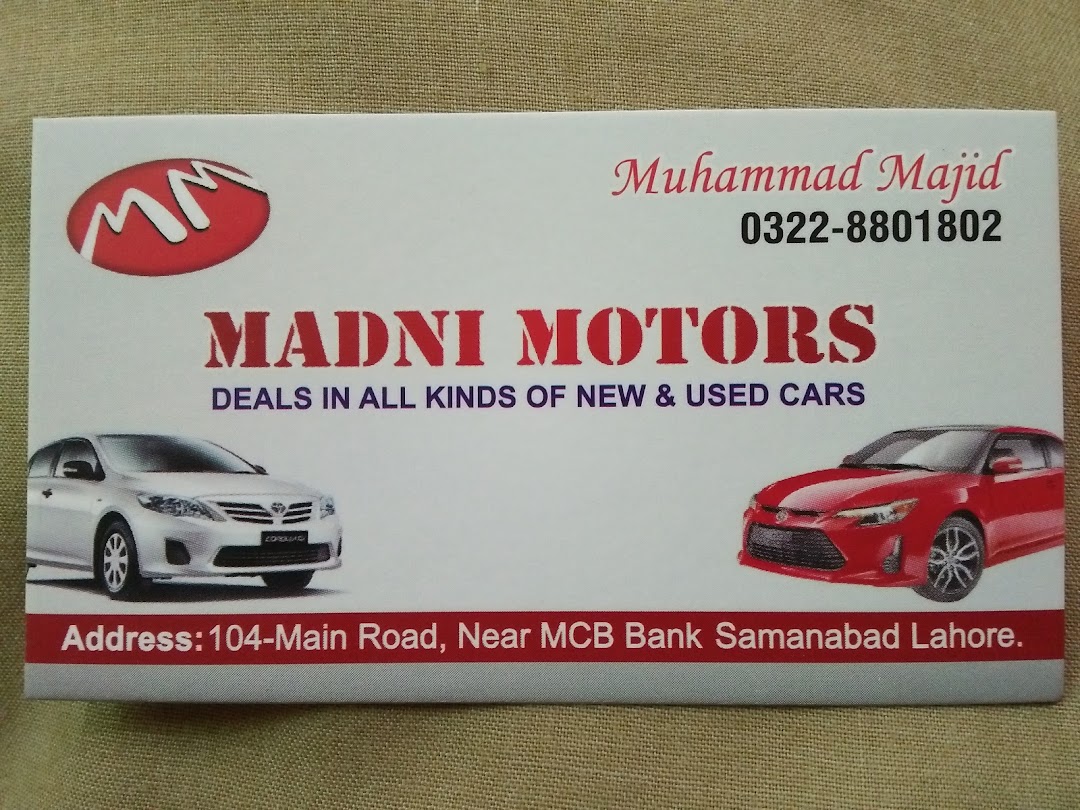 Madni Motors, Samanabad