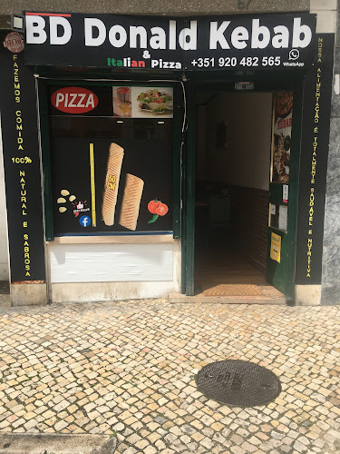Avaliações doBD Donald kebab & Italian pizza em Sintra - Restaurante