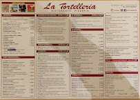 Carte du La Tortelleria à Prato