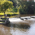 Photo n° 1 de l'avis de Nathalie.E fait le 18/07/2021 à 11:44 pour Aire Camping-Car Park à Ambrières-les-Vallées