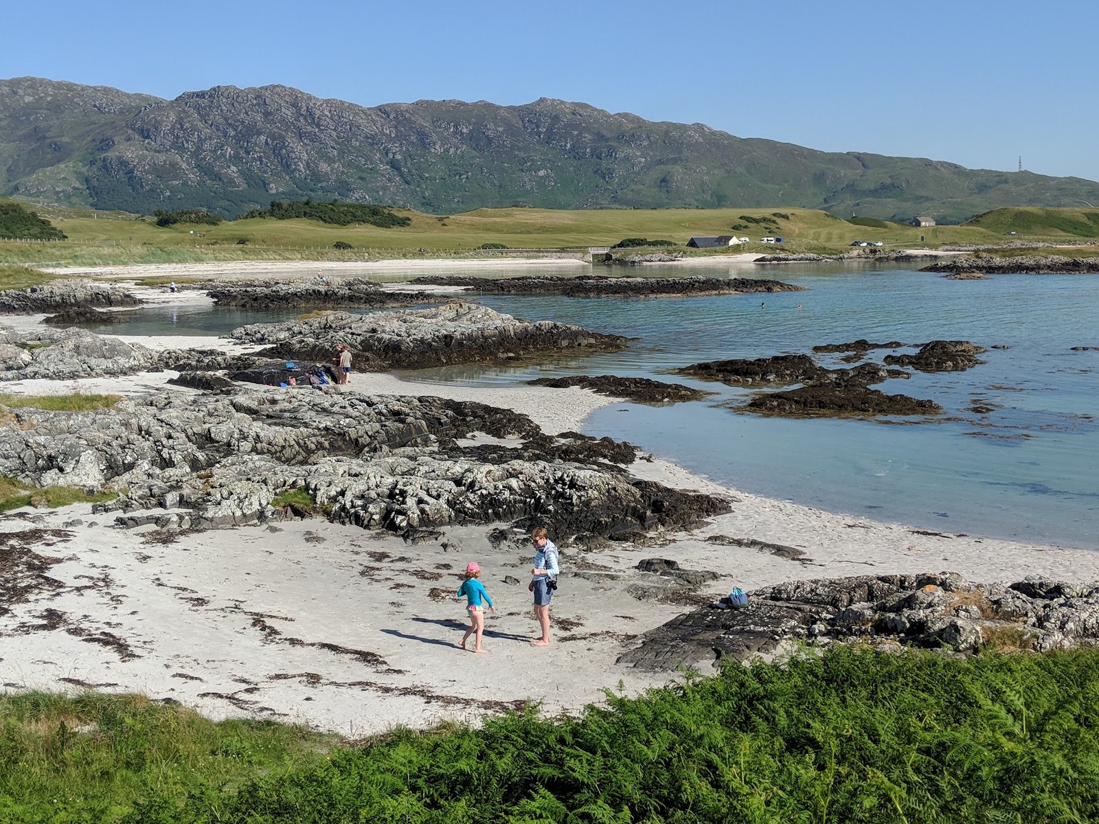 Photo de Arisaig Beach zone des équipements