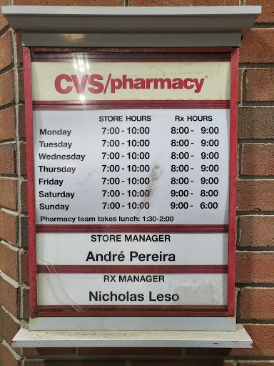 CVS, 180 County Rd, Barrington, RI 02806, USA, 