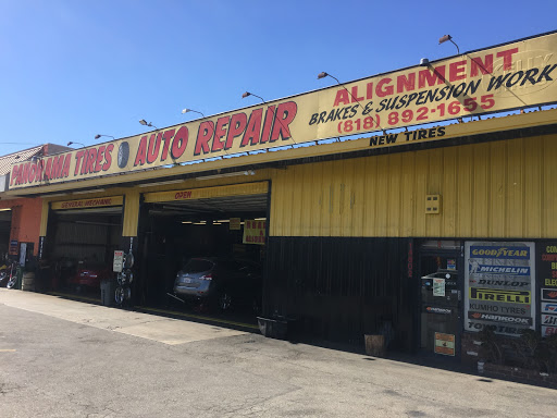 Tire Shop «Panorama Tires & Auto Repair», reviews and photos, 14602 Plummer St # 1, Panorama City, CA 91402, USA