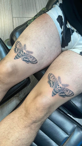 Explore cover up tattoo ideas for feet, creative tattoo ideas in Chicago, available at Mind Crusher Tattoo