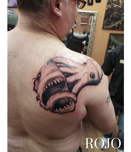 Explore jester tattoo ideas, creative tattoo ideas in Benton, available at Relics Tattoo Studio