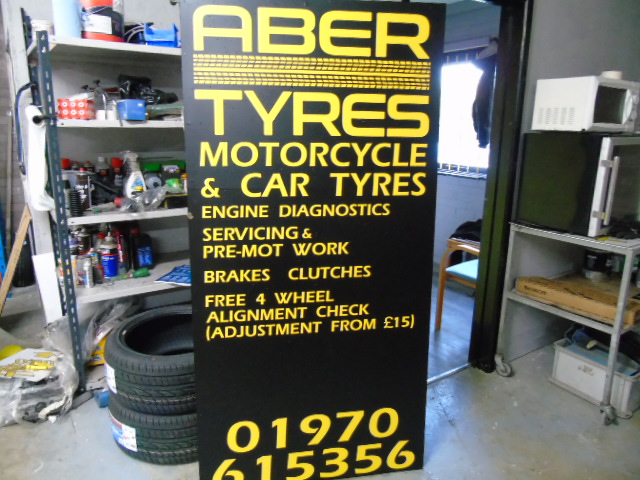 Aber Tyres Open Times